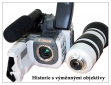 Historická Videokamera s výměnnými objektivy Canon