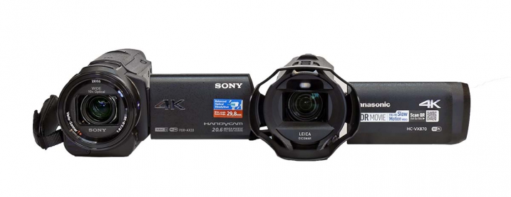 Panasonic HC-XV870 SONY FDR-AX33