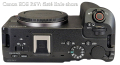 Canon EOS R6V: detailní pohled na Fotoaparát shora... Canon EOS R6V: detailní pohled na Fotoaparát shora...