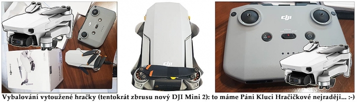 Vybalování DJI Mini 2 ve firmě VIDEOKAMERY CZ... 