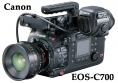 Zatím nejnovější z tzv. CINEMA-kamer Canon EOS-C700