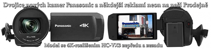 Videokamera Panasonic HC-VX3: naše nekdejší reklama 