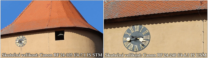 Představované objektivy 24-105 a 20-240 - srovnání... Představované objektivy 24-105 a 20-240 - srovnání...