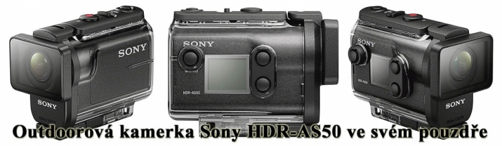 Videokamera Sony HDR-AS50 s pouzdrem: outdoor No1
