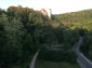 DJI TELLO - ze tří snímků hradu Veveří: pravá strana...