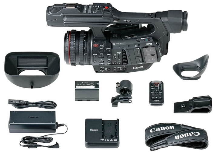 Videokamera Canon XF705 - pořizovací sestava...